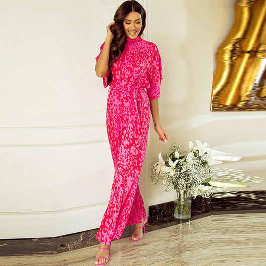 Jumpsuit Estampado Leopardo para Mujer - Diseño Moderno y Versátil - Image 3
