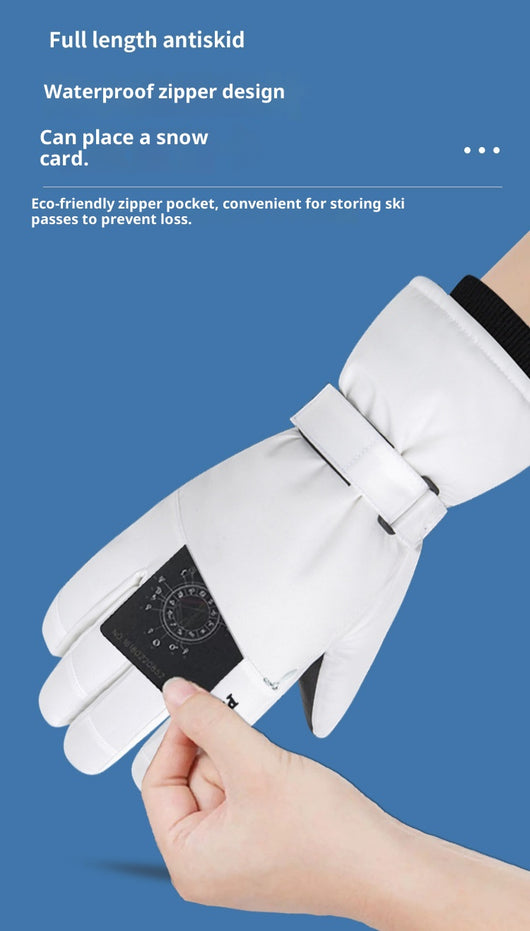 Guantes Esquí Impermeables con Pantalla Táctil para Hombre y Mujer - Image 13