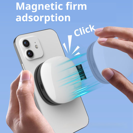 Luz LED Magnética para Selfies con Espejo de Maquillaje Portátil - Image 3