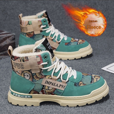 Botas Martin para Hombre con Forro Polar - Botas de Trabajo Impermeables y Cálidas - Image 14