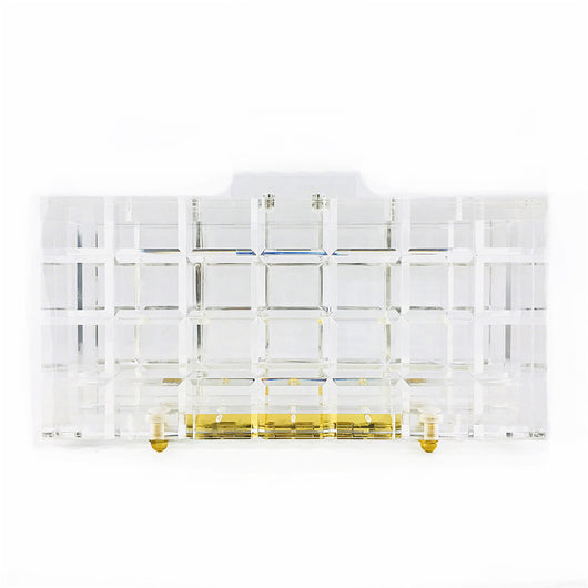 Bolso de Noche Acrílico Transparente Cristal Premium con Asa Rígida - Image 12