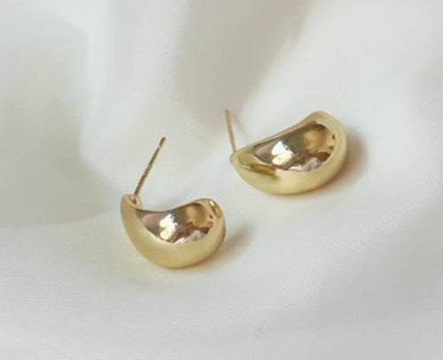 Aretes de Lujo Minimalista con Gota de Metal - Image 21