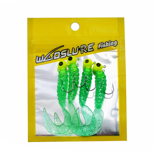 Anzuelo Cabeza Plomada con Cebo Blando Biónico para Pesca - Image 10