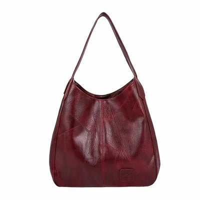 Bolso de Cuero Vintage Textura Mármol Gran Capacidad para Mujer - Image 9