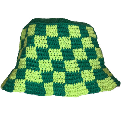 Gorro de Lana Tejido a Mano con Bloques de Color - Image 4