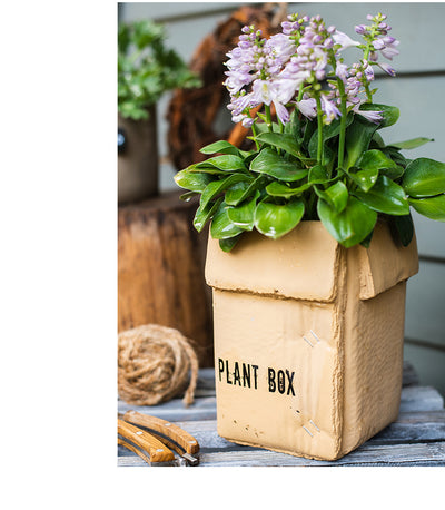 Maceta Creativa de Papel Cemento para Plantas de Interior y Balcón - Image 14