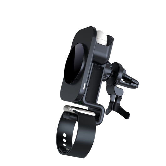 Cargador Magnético Inalámbrico Triple para Auto S6 - Image 4