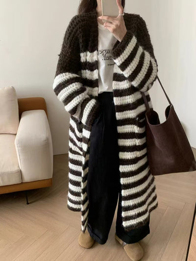 Suéter Cardigan Holgado y Cómodo para Mujer - Diseño Otoñal - Image 8