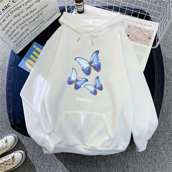 Sudadera Hoodie Oversized de Forro Polar para Mujer - Talla Plus