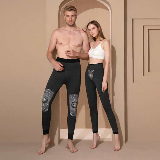 Pantalones Térmicos de Lana Suave para Parejas - Calidez y Confort - Image 5