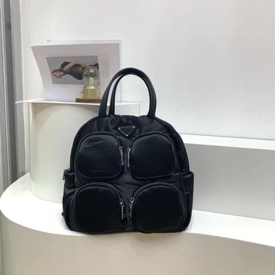 Mochila Escolar Pequeña de Satén Seda con Cojín de Aire - Image 6