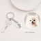 Llavero Personalizado con Foto de Mascota DIY