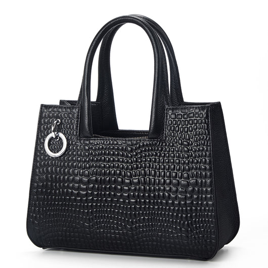 Bolso Mensajero de Cuero Atmosférico para Mujer - Cartera de Hombro Elegante - Image 11