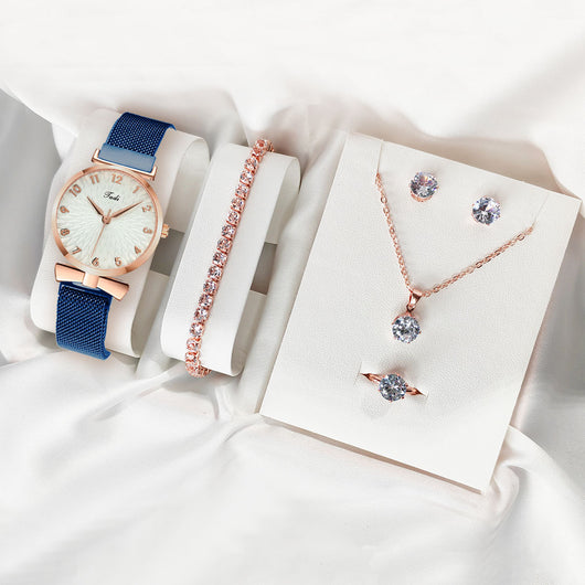 Juego Completo de Reloj de Cuarzo con Accesorios para Regalo - Image 7