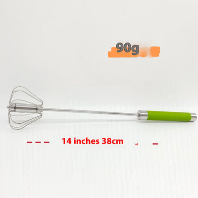 Batidor Semiautomático de Acero Inoxidable 12 Pulgadas para Repostería - Image 10