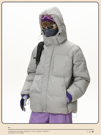 Abrigo Impermeable para Parejas con Capucha y Múltiples Bolsillos - Image 21