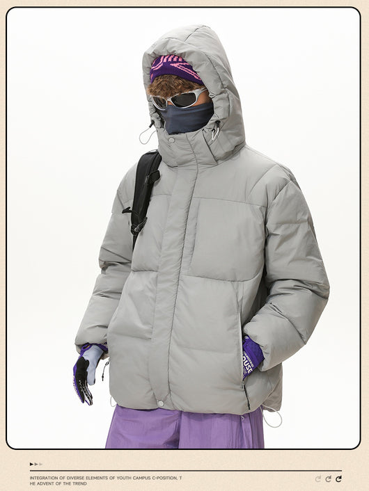 Abrigo Impermeable para Parejas con Capucha y Múltiples Bolsillos - Image 21