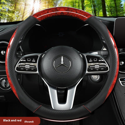 Funda de Volante de Cuero Premium Cristal Año Nuevo - Image 8