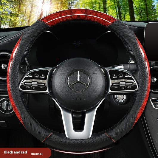 Funda de Volante de Cuero Premium Cristal Año Nuevo - Image 8