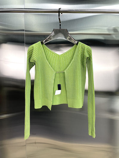 Cardigan Tejido de Temperamento Suave para Mujer - Image 9