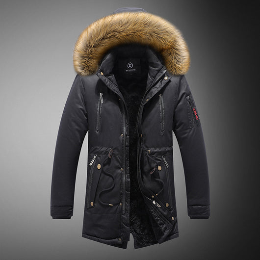 Chaqueta Casual Mediana con Capucha y Forro Polar - Image 7