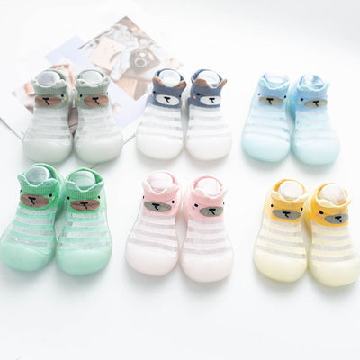 Calcetines Transparentes a Rayas para Bebés y Niños Pequeños - Image 13