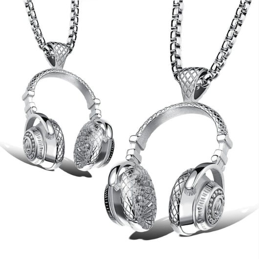 Collar con Audífonos Integrados de Titanio para Hombre - Image 7