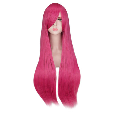 Peluca de Cabello Liso Largo con Base de Malla Mate - Image 38