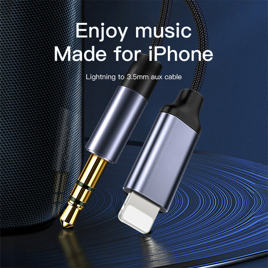 Cable Adaptador Auxiliar 3.5mm para Auto y Auriculares - Image 3