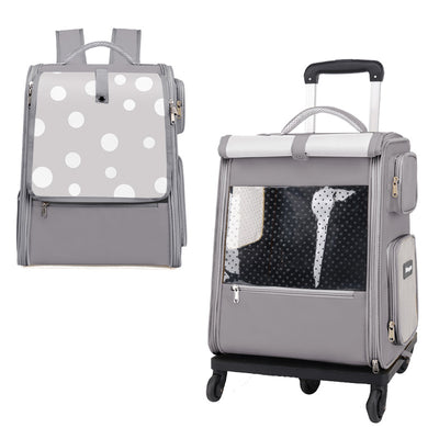 Bolsa Transportadora Extensible para Mascotas con Asa de Arrastre - Image 3