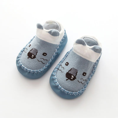 Calcetines Antideslizantes de Algodón Peinado para Bebés y Niños 0-3 Años - Image 9