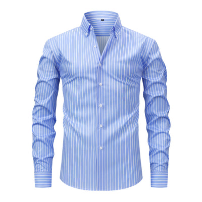 Camisa Ejecutiva de Rayas Premium para Hombre - Image 8