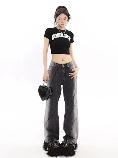 Pantalón Vaquero Talle Alto Rotos Modernos Casual - Image 6