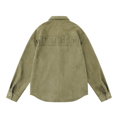 Chaqueta con Parches Bordados de Pistola - Manga Larga - Image 15