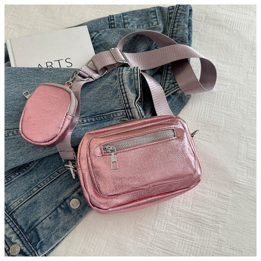 Bolsa Crossbody Cuadrada Estilo Occidental con Correa Ancha - Práctica y Elegante - Image 50
