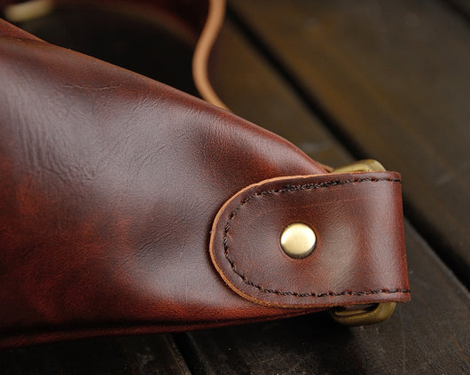 Bolsa Pecho Retro Hombre PU - Estilo Casual Una Correa - Image 16