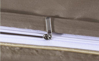 Juego de Cama Funda Nórdica Seda de Hielo Color Puro Verano - Image 32