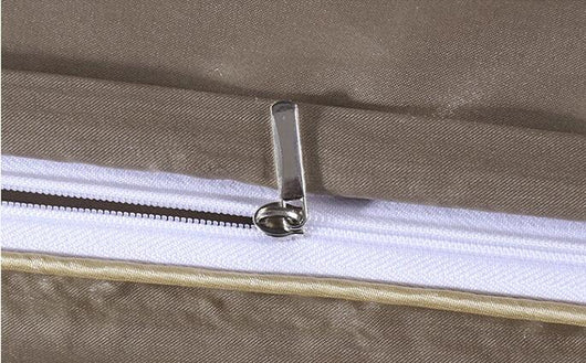 Juego de Cama Funda Nórdica Seda de Hielo Color Puro Verano - Image 32