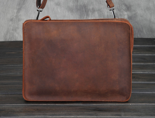 Bolso de Cuero para Hombre - Cartera Profesional de Hombro - Image 37