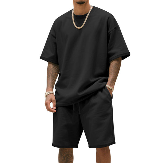 Traje Deportivo Hombre Manga Corta Ajuste Relajado para Verano - Image 5