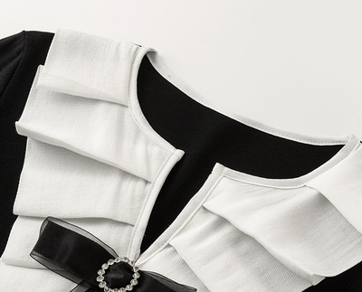 Moño Elegante con Volantes para Mujer - Image 11