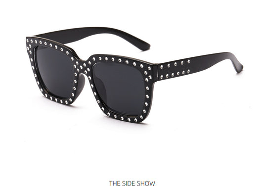 Gafas de Sol Grandes con Strass Estilo Europeo y Americano para Mujer - Image 16