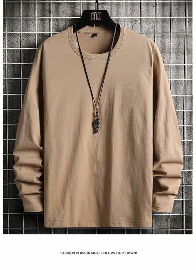 Camiseta Básica Cuello Redondo Talla Grande Hombre Primavera - Image 12