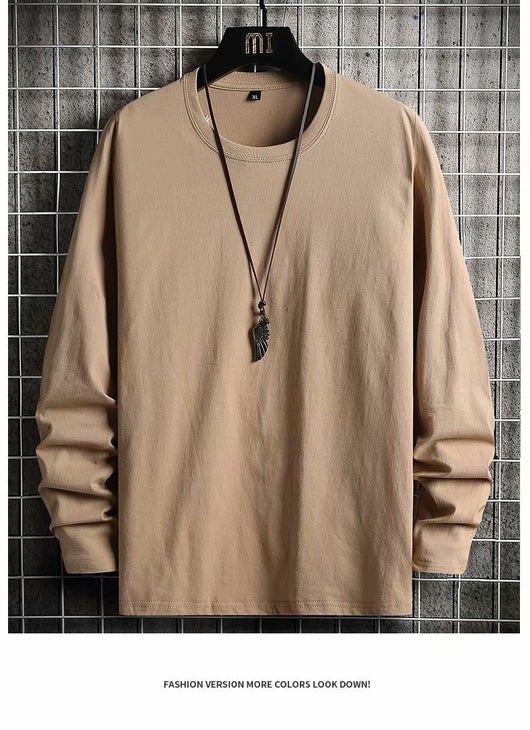 Camiseta Básica Cuello Redondo Talla Grande Hombre Primavera - Image 12