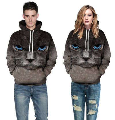 Sudadera Deportiva Holgada para Parejas con Estampado 3D - Image 6