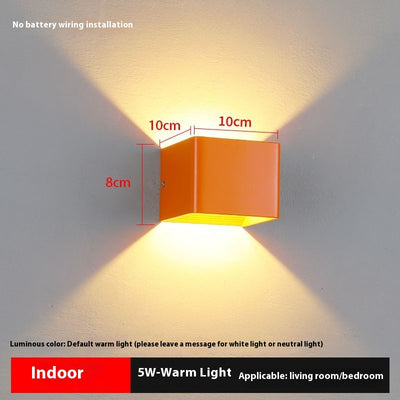 Lámpara de Pared Minimalista para Dormitorio en Aleación - Image 16