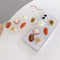 Funda Transparente para Celular Burger Pizza Estéreo
