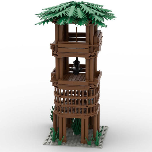 Bloques de Construcción de Partículas Pequeñas - Torre de Madera para Niños - Image 4