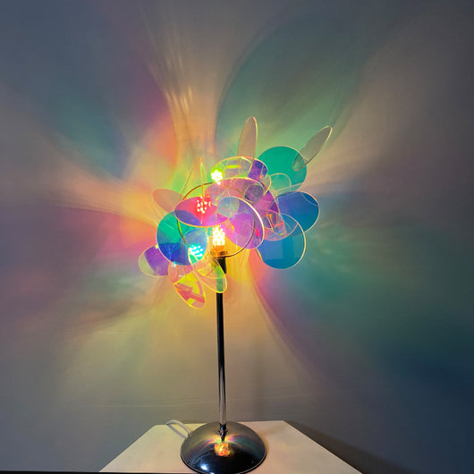Lámpara de Piso Aurora Romántica con Luz LED Ajustable - Diseño Acrílico DIY - Image 2