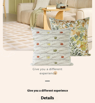 Almohada Decorativa Estilo Nórdico Floral para Sala y Dormitorio - Image 10